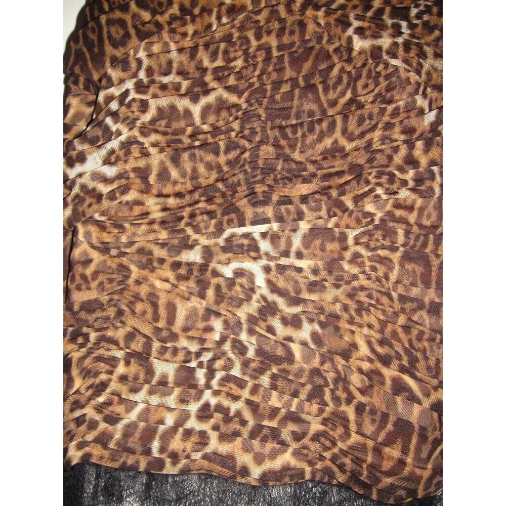 NWOT BCBGMaxAzria Bovary Bodycon Leopard Print Mini Dress